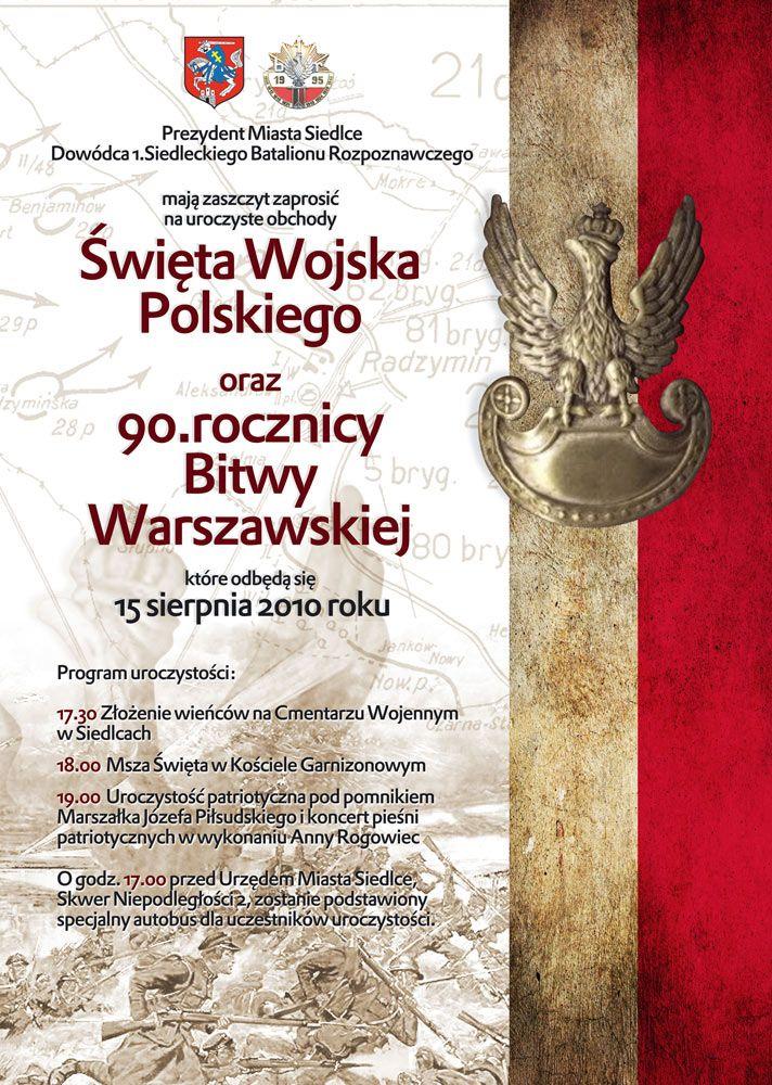 Święto Wojska Polskiego w Siedlcach 