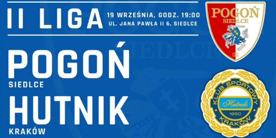 Wyjść na zero - Pogoń zagra z Hutnikiem