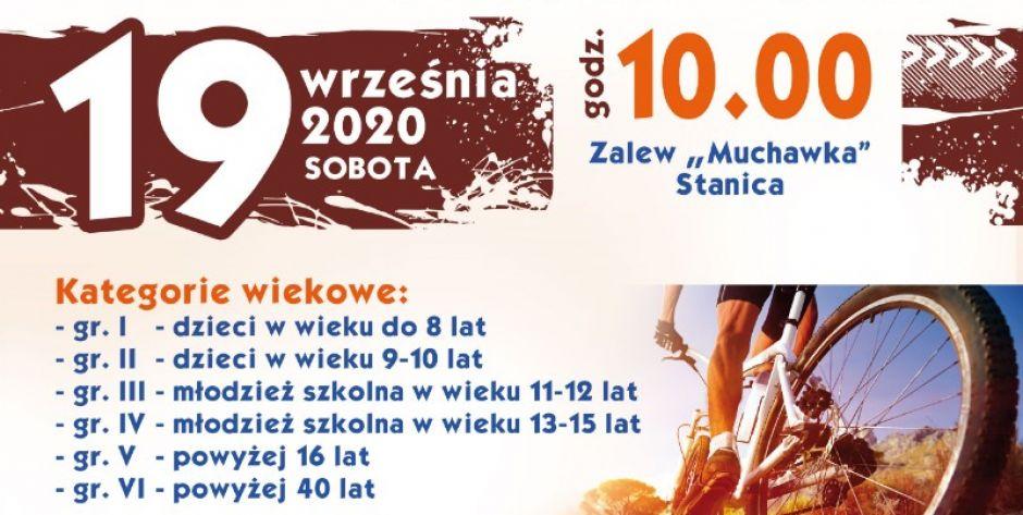 Rowerowe zawody crossowe nad zalewem