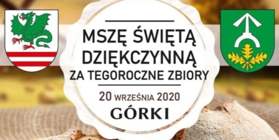 Dożynki w Górkach: Podziękują i poświęcą