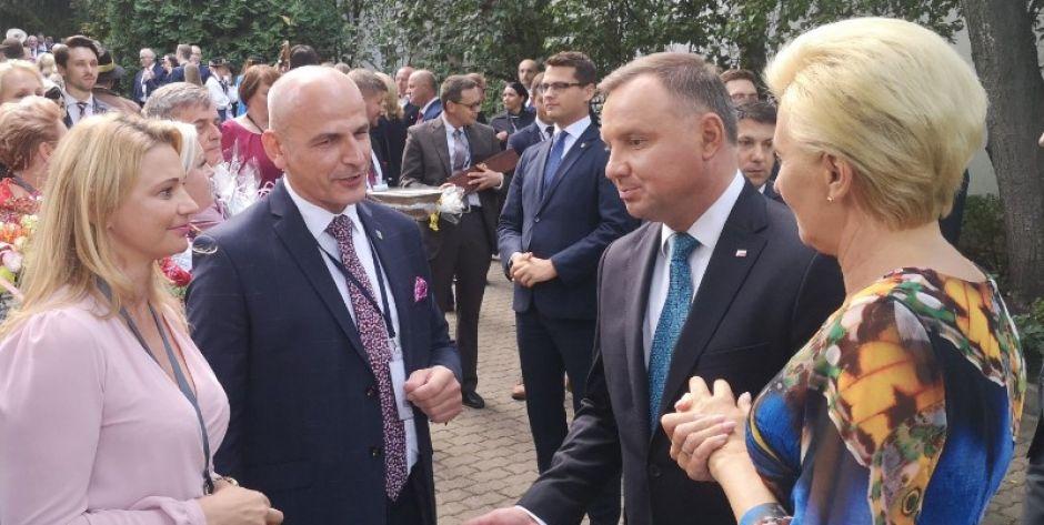 Sadowne na dożynkach u Prezydenta RP