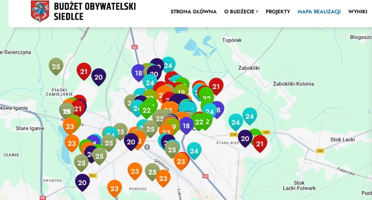 Znamy wyniki Budżetu Obywatelskiego w Siedlcach! 