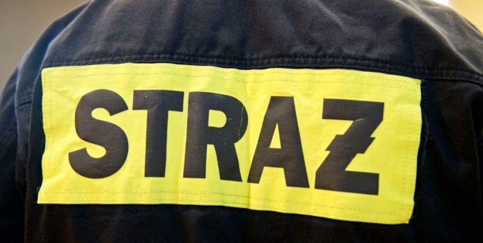 Pożar w stolarni w Żaboklikach