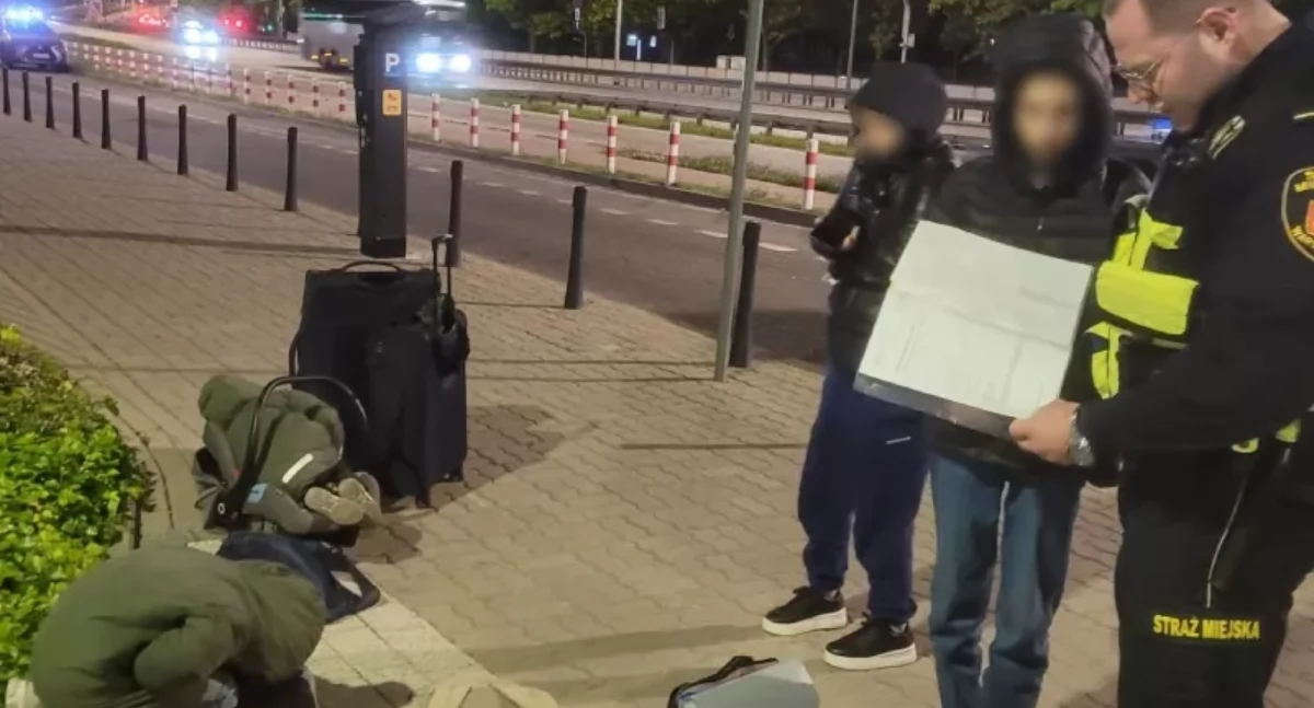 Ciężarna Ukrainka z trójką dzieci wylądowała na ulicy. Uciekła z Siedlec do Warszawy