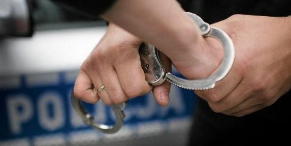 Poszukiwany listami gończymi w rękach policji