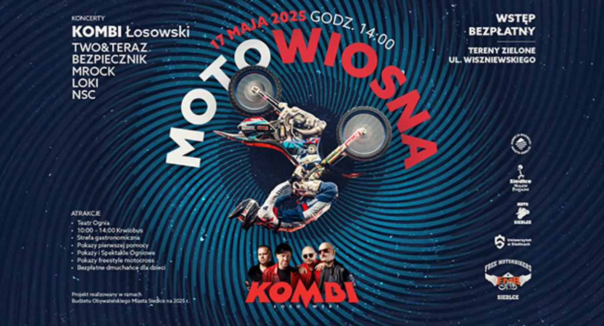Motowiosna z koncertem zespołu Kombi Łosowski