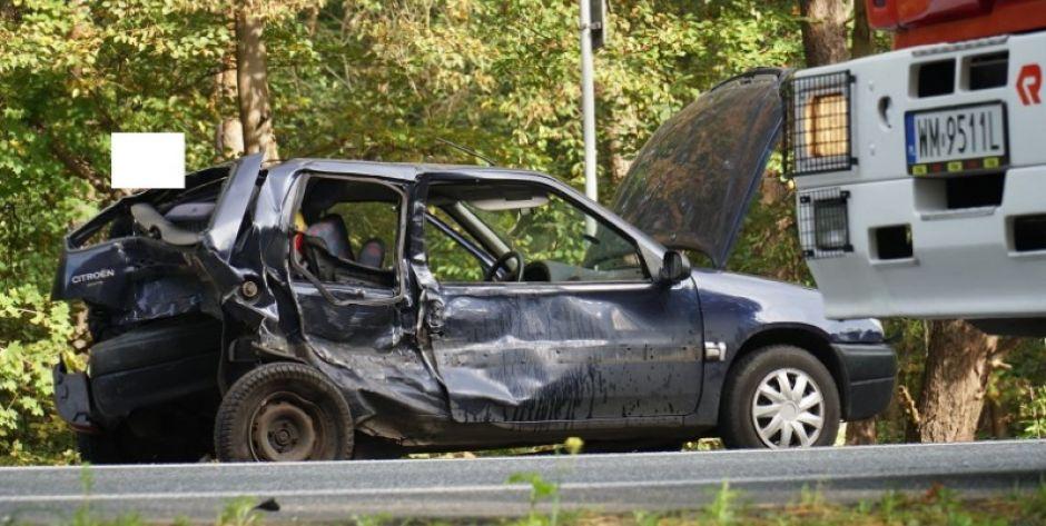 Wypadek podczas strajku rolników!