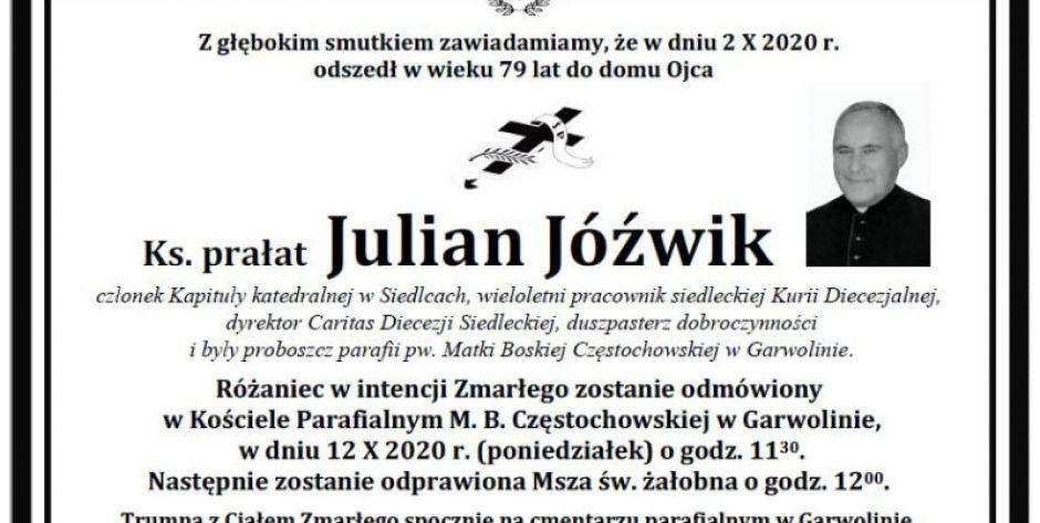 Jutro pogrzeb księdza