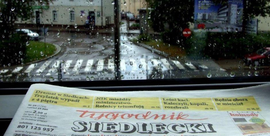 Ostrzeżenie przed intensywnymi opadami deszczu