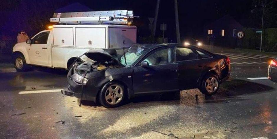 Wypadek w Dąbrówce-Ług [Aktualizacja z 19:50]