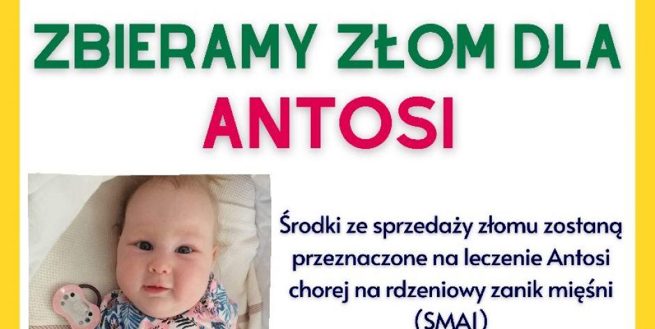 Zbierajmy złom dla Antosi!