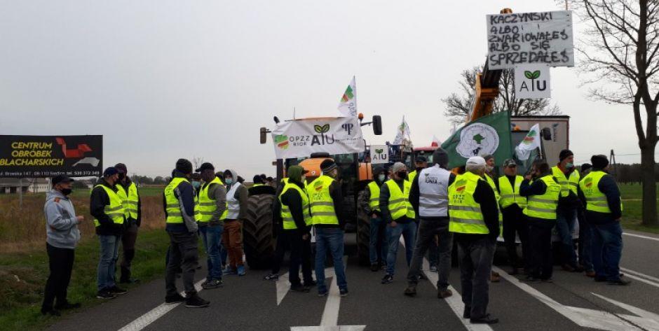 Protest rolników z powiatu siedleckiego - Zobacz filmy i zdjęcia!