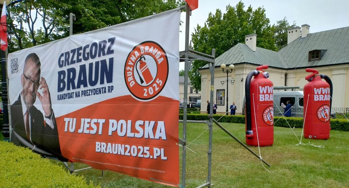 Grzegorz Braun najwięcej głosów zebrał w dwóch gminach naszego regionu 