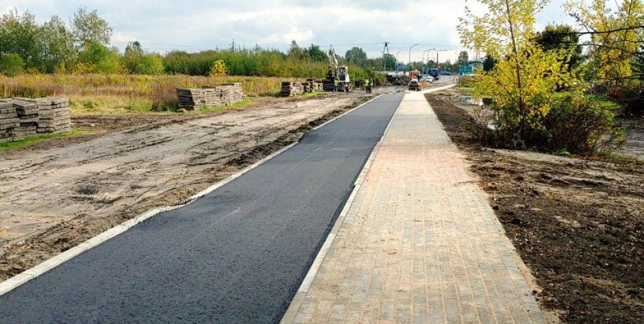 Ulica Piaskowa prawie gotowa