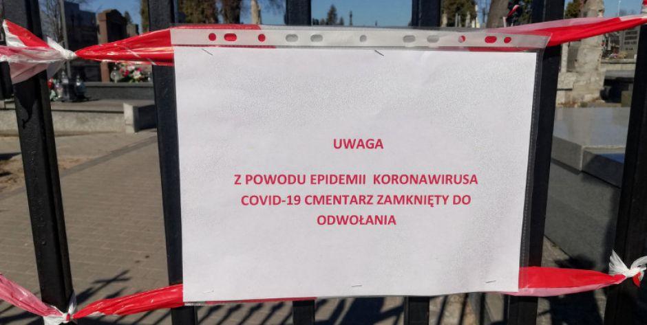 Cmentarze zostaną zamknięte!