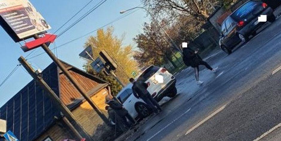 Poranne zderzenie na skrzyżowaniu Brzeska-Kleeberga 