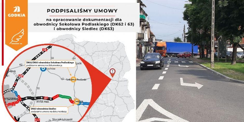 Obwodnice Siedlec i Sokołowa coraz bliżej