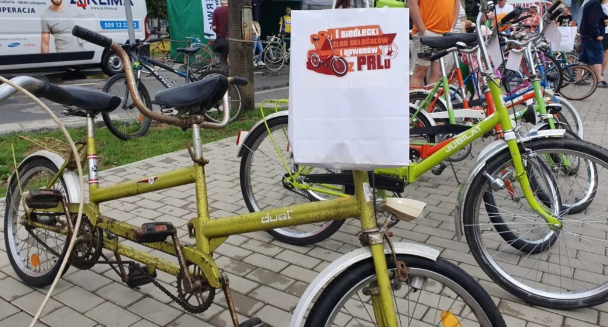 II Zlot składaków i rowerów z PRL-u