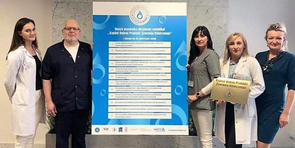 Przestrzegają najwyższych standardów leczenia żywieniowego