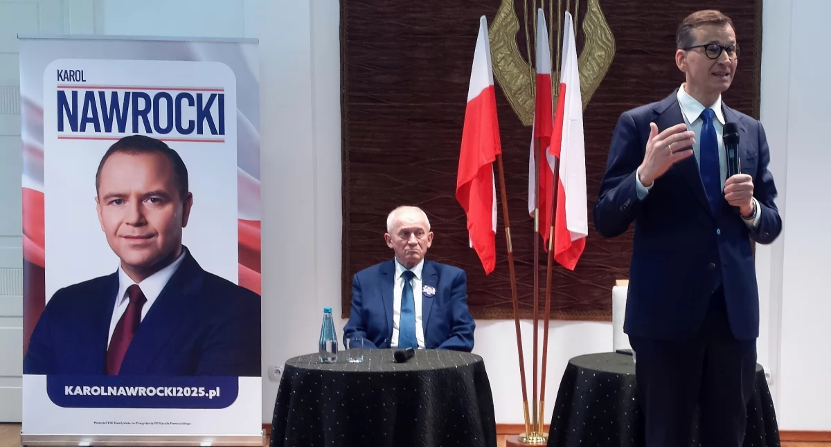 Morawiecki w Siedlcach: Bądźcie aktywni do ostatniej minuty