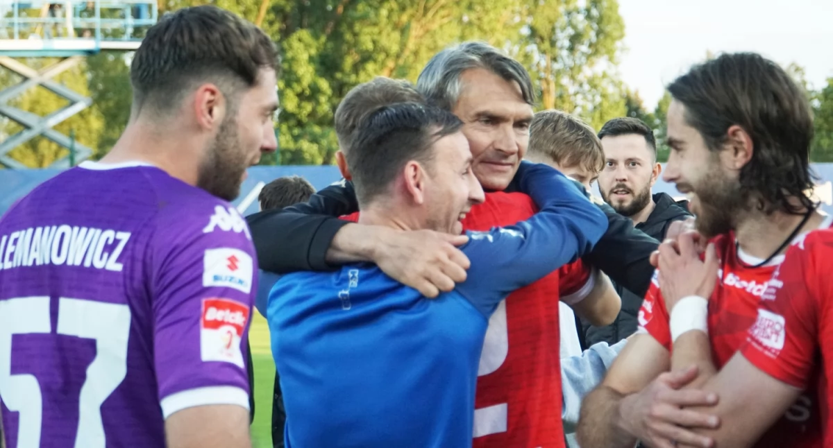 Cud nad Muchawką. Pogoń Siedlce zostaje w I lidze! (Zdjęcia)