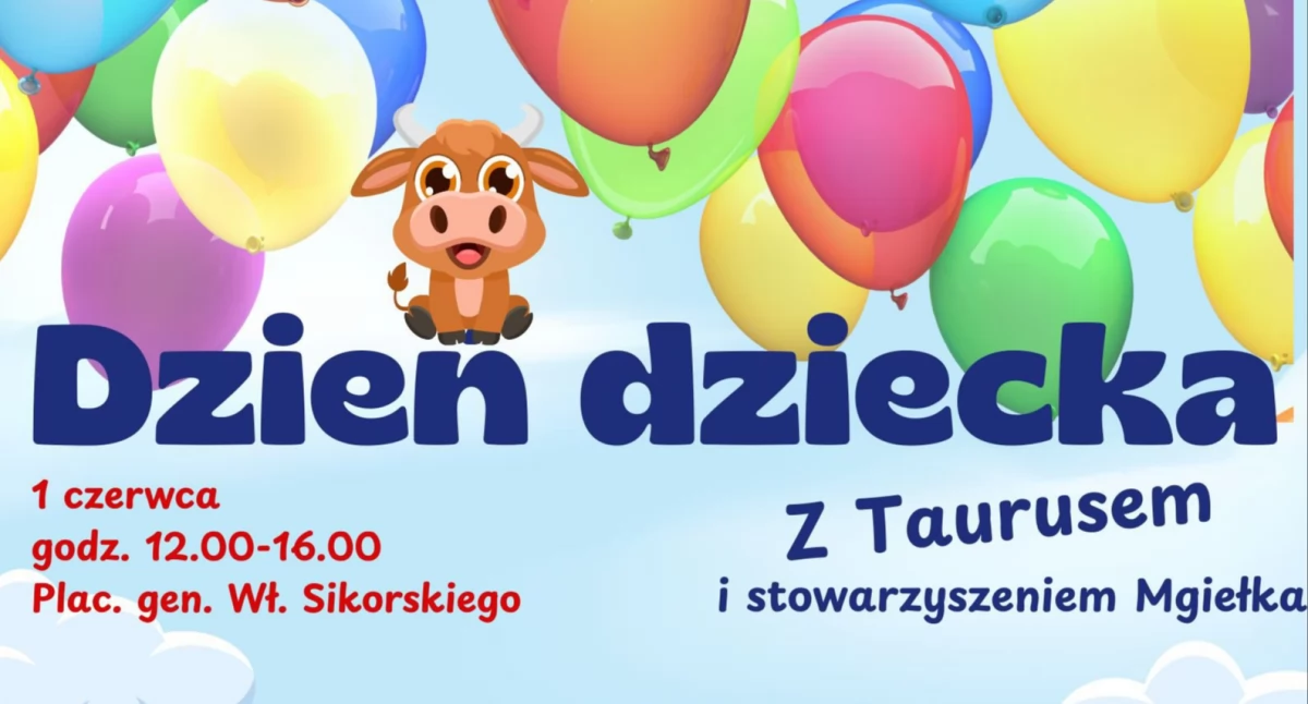 Siedlce: Dzień Dziecka z Taurusem i stowarzyszeniem Mgiełka
