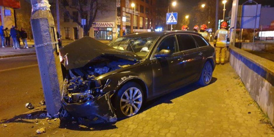 Zderzenie na ul. Armii Krajowej