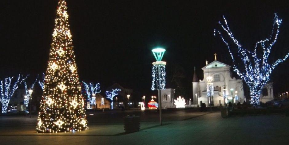 Węgrów świeci świątecznie 