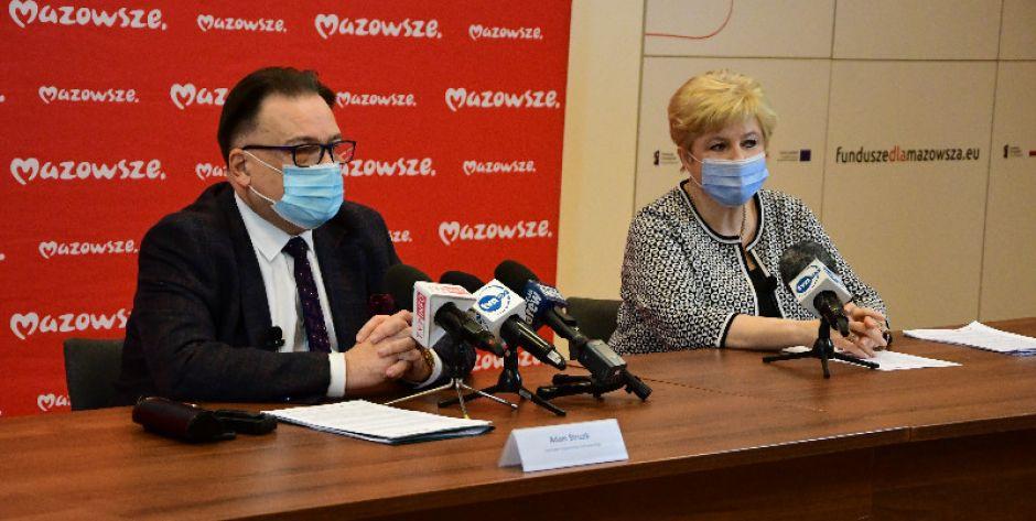 Kolejne 105 mln zł na walkę z koronawirusem od Samorządu Mazowsza