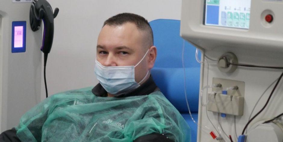 Ozdrowieńcy z ZK oddają osocze