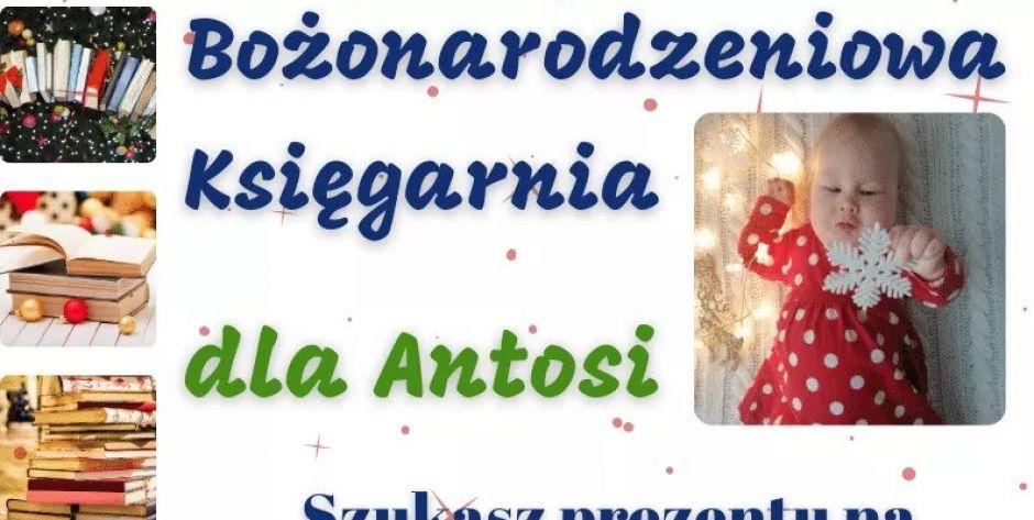 Kup książkę, pomóż Antosi!