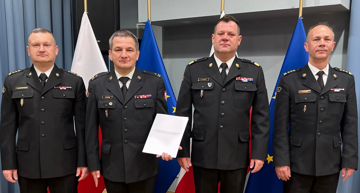 Mł. bryg. Paweł Kulicki powołany na zastępcę Komendanta Miejskiego PSP w Siedlcach