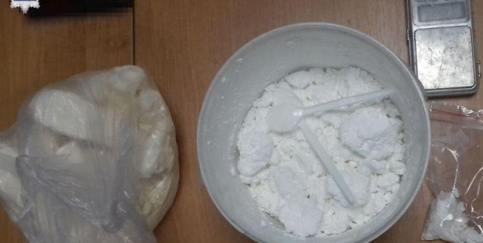 Amfetaminę chował w zamrażarce - Łukowscy policjanci ujawnili ponad kilogram narkotyków