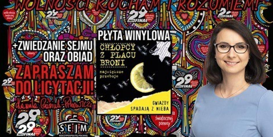 Wylicytuj obiad z panią poseł