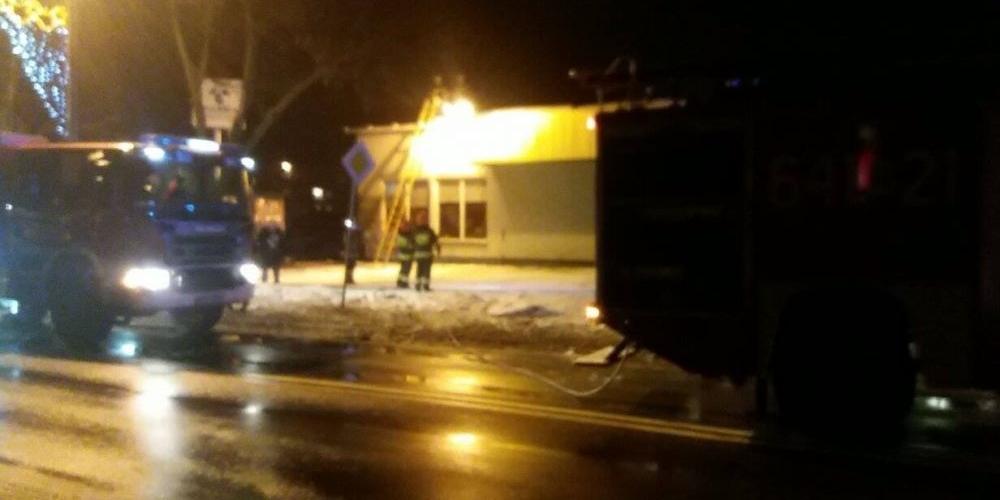 Pożar w Sokołowie Podlaskim - AKTUALIZACJA -