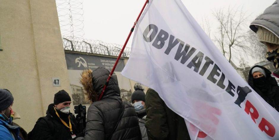 Lider Obywateli RP Paweł Kasprzak w siedleckim zakładzie karnym