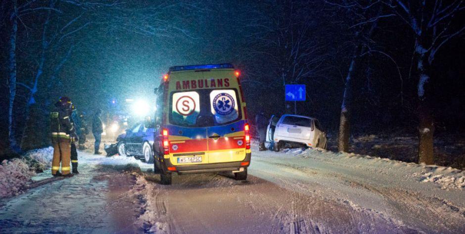 Zderzenie na drodze Żabokliki-Golice