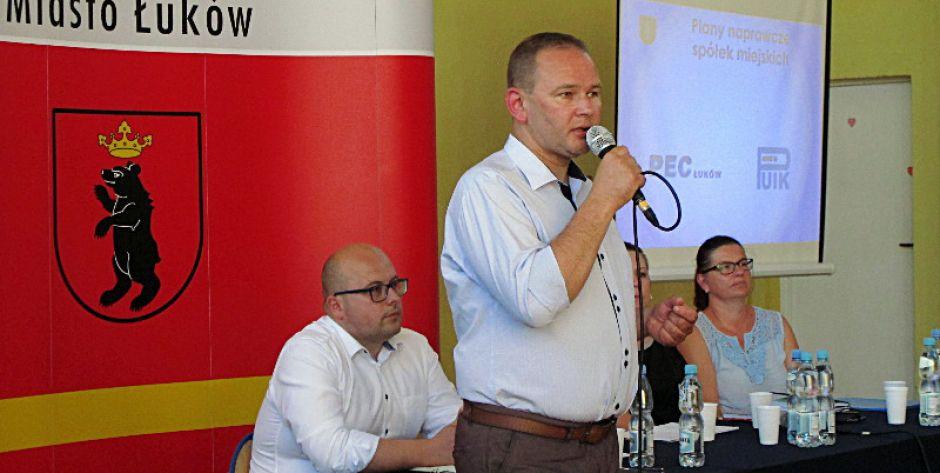 Burmistrz Łukowa Piot Płudowski zakażony koronawirusem