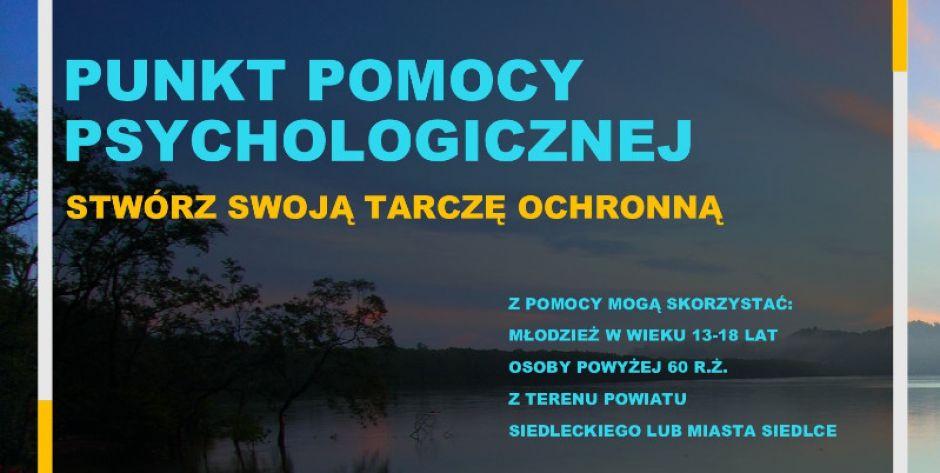 Program bezpłatnej pomocy psychologicznej dla młodzieży i seniorów