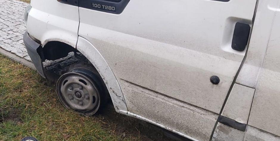Rajd po rynku bez opony