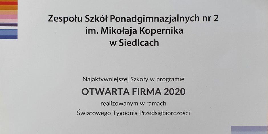 Siedlecki Ekonomik w złotej dziesiątce