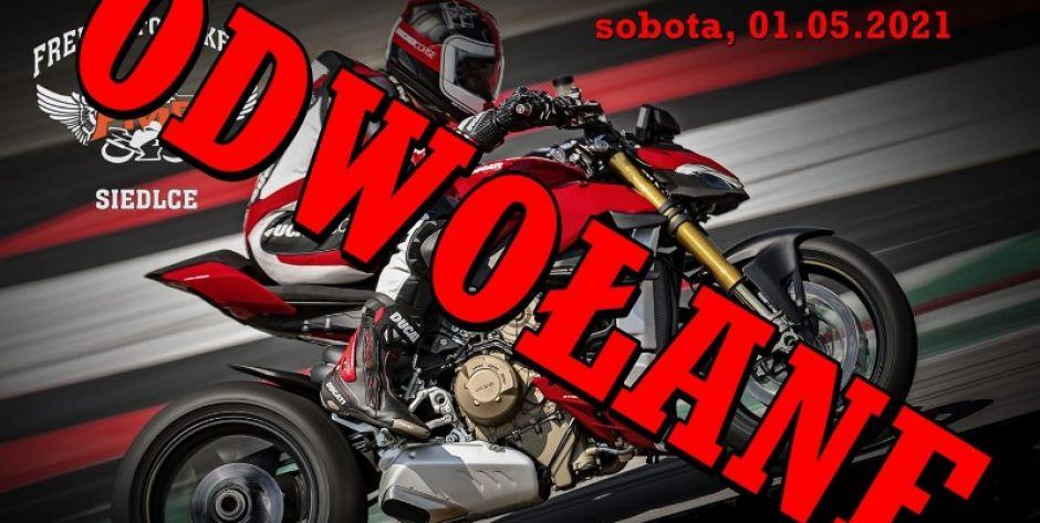 Odwołana siedlecka inauguracja sezonu motocyklowego