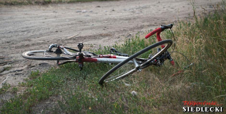 Wsiadał na rower, rozbił głowę