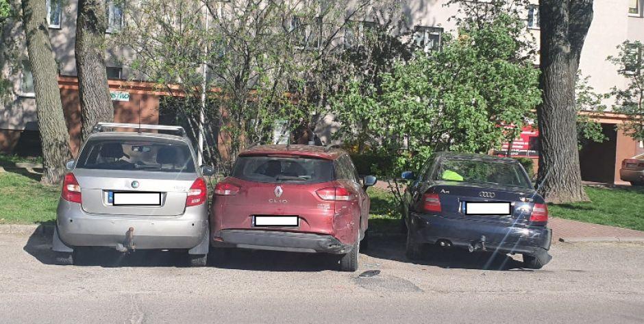 Uszkodziła 4 samochody. Była pijana 
