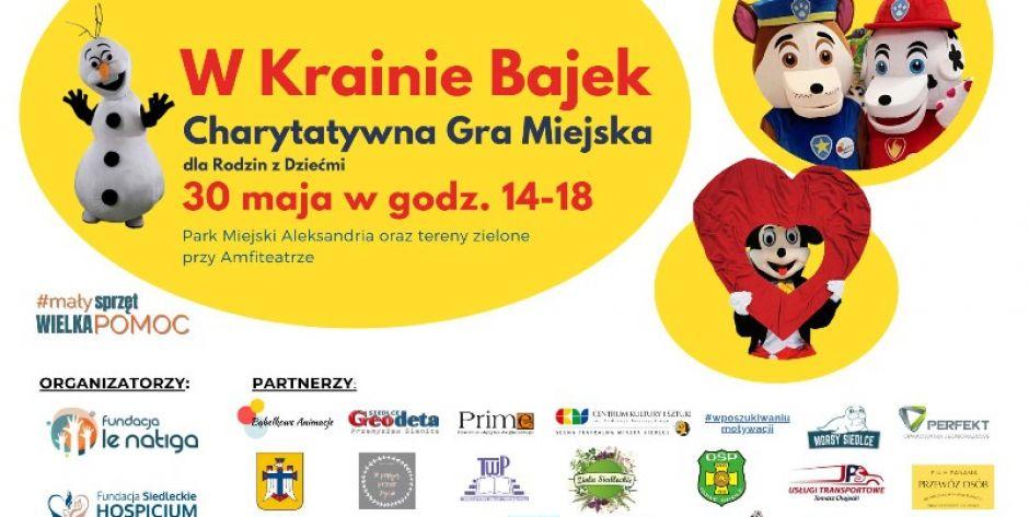Weź udział w charytatywnej grze miejskiej i pomóż dzieciom z hospicjum!
