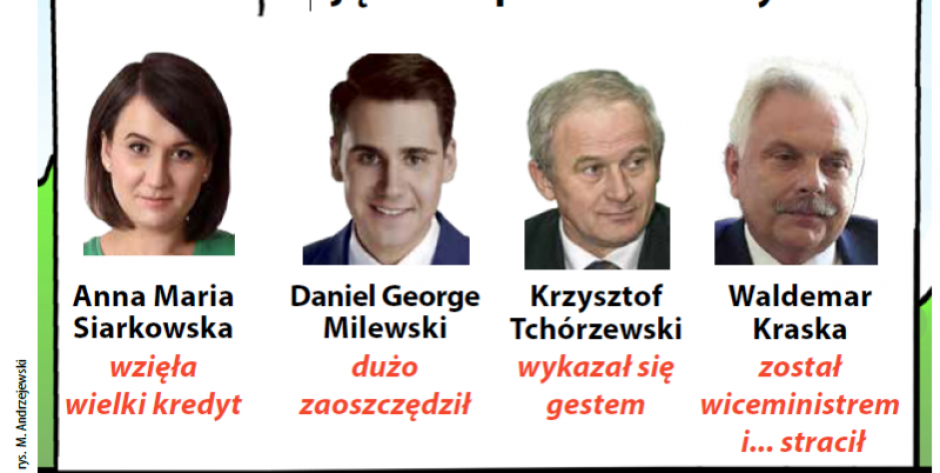 Ile mają politycy?