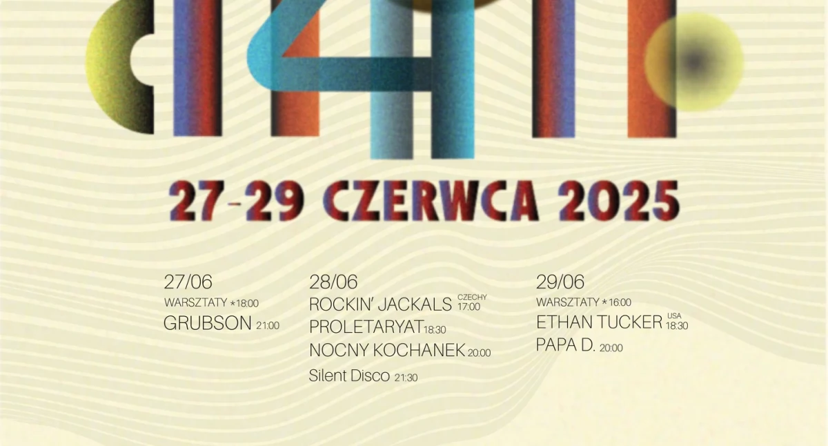 Zbliża się M4M. Zagrają m.in Ethan Tucker, Grubson, Nocny Kochanek