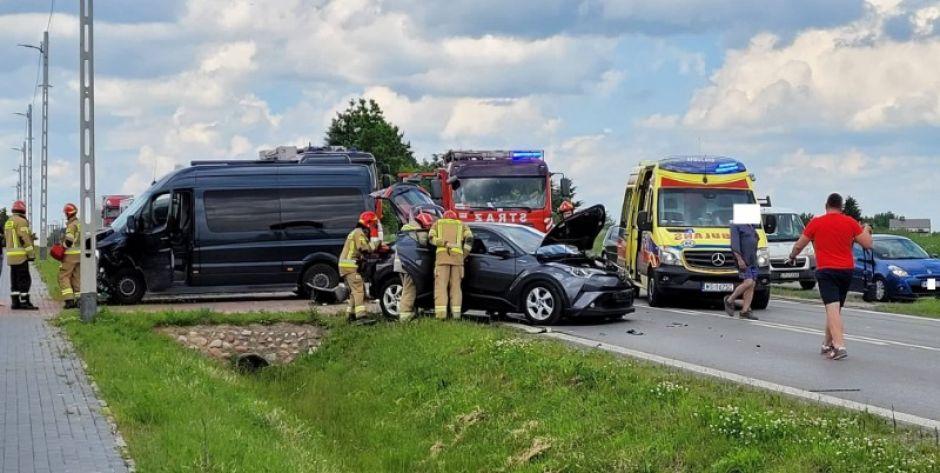 Wypadek na ul. Łukowskiej! (aktualizacja)