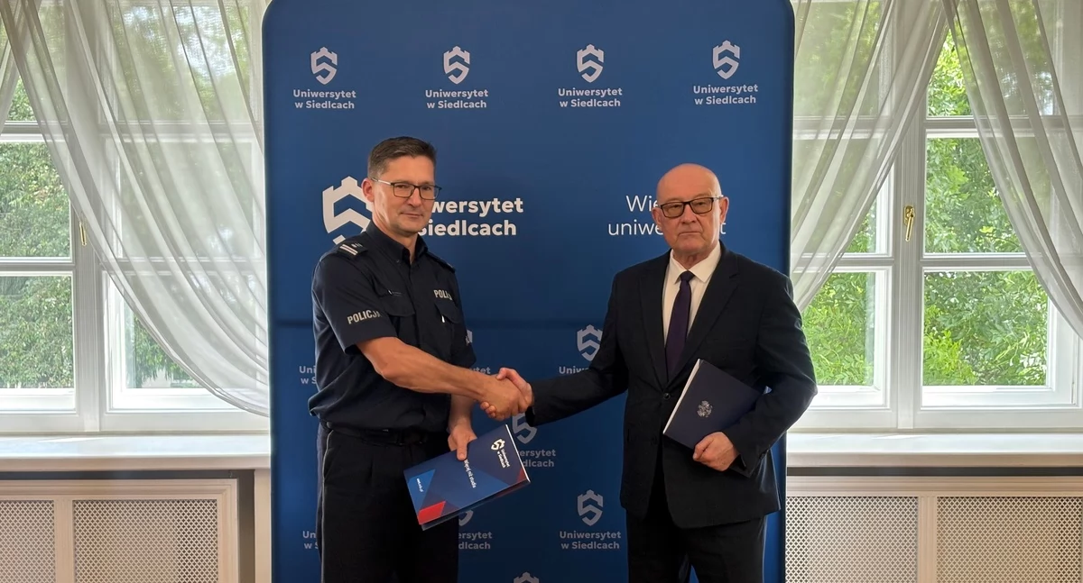 Szybciej i skuteczniej – Policja i Uniwersytet w Siedlcach podpisali porozumienie o szybkim reagowaniu