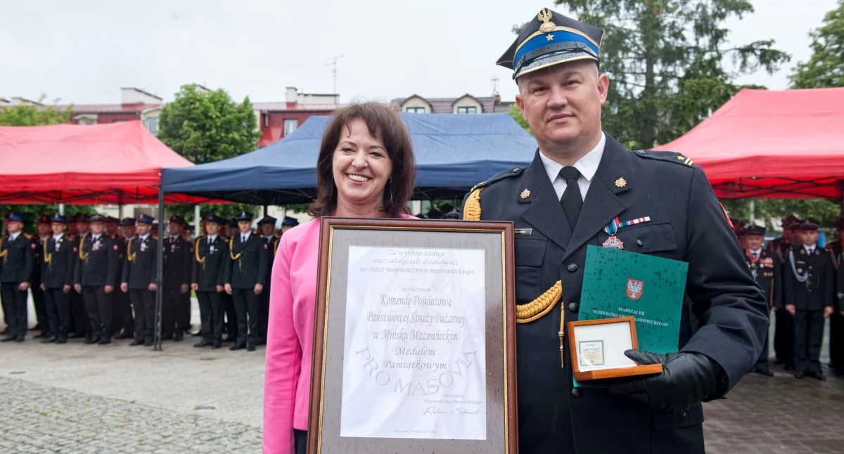 60 lat zawodowej straży pożarnej w Mińsku Mazowieckim